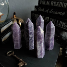 Load image into Gallery viewer, Natural Purple Lepidolite Towers