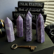 Load image into Gallery viewer, Natural Purple Lepidolite Towers