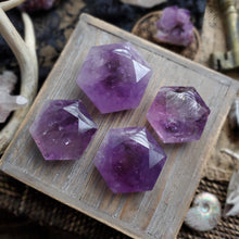 Load image into Gallery viewer, Natural AAA Amethyst Hexagon Crystals