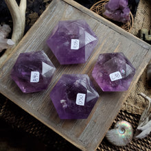 Load image into Gallery viewer, Natural AAA Amethyst Hexagon Crystals