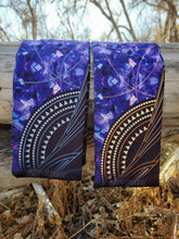 Load image into Gallery viewer, Amethyst Crystal Sacred Geometry Eco Poly Oversized Scarf