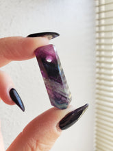 Load image into Gallery viewer, Natural Rainbow Fluorite Crystal Necklace