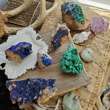 Load image into Gallery viewer, Raw Azurite w/ Malachite