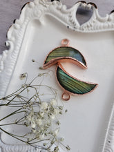 Load image into Gallery viewer, Labradorite Moon Bestie Necklace Set