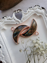 Load image into Gallery viewer, Labradorite Moon Bestie Necklace Set