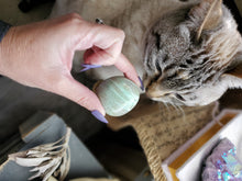 Load image into Gallery viewer, Natural Garnierite Crystal Gemstone Palmstones