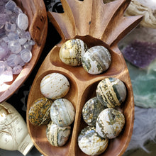 Load image into Gallery viewer, Natural Ocean Jasper Gemstone Palmstones