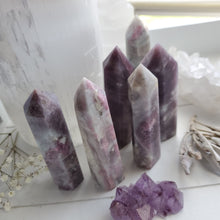 Load image into Gallery viewer, Rubellite + Pink Tourmaline Crystal Towers