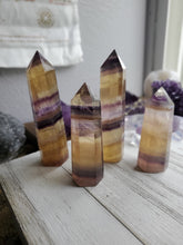 Load image into Gallery viewer, AAA Yellow Fluorite Crystal Towers