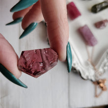 Load image into Gallery viewer, AAA Watermelon Tourmaline Simple Crystal Pendants