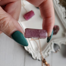 Load image into Gallery viewer, AAA Watermelon Tourmaline Simple Crystal Pendants