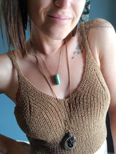 Load image into Gallery viewer, Natural Amazonite Smokey Quartz Pendants