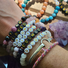 Load image into Gallery viewer, Custom Bespoke Gemstone Crystal Diffuser Mala Bracelets