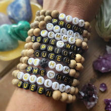 Load image into Gallery viewer, LGBTQ+ Pride Equality Mala Bracelets