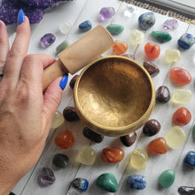 Load image into Gallery viewer, Genuine Brass Singing Tibetan Sound Bowl