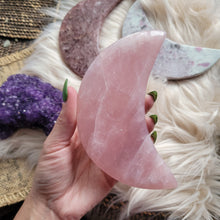 Load image into Gallery viewer, Crystal Crescent Moons