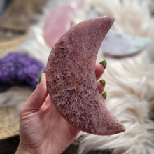 Load image into Gallery viewer, Crystal Crescent Moons