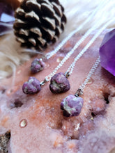 Load image into Gallery viewer, Raw Chunky Ruby Simple Pendants