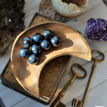 Load image into Gallery viewer, Natural Blue Tigers Eye Hawk Eye Sphere Necklace
