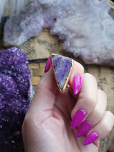 Load image into Gallery viewer, Electroformed Copper Crystal Pins