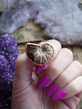 Load image into Gallery viewer, Electroformed Copper Crystal Pins