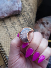 Load image into Gallery viewer, Electroformed Copper Crystal Pins