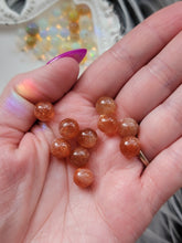Load image into Gallery viewer, Micro Size Sunstone Spheres