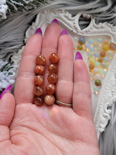 Load image into Gallery viewer, Micro Size Sunstone Spheres