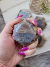 Load image into Gallery viewer, Genuine Sunstone Moonstone Polished Hexagons