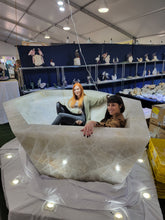 Load image into Gallery viewer, Brazilian Quartz Crystal Bathtub with Drain