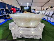 Load image into Gallery viewer, Brazilian Quartz Crystal Bathtub with Drain