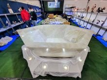 Load image into Gallery viewer, Brazilian Quartz Crystal Bathtub with Drain