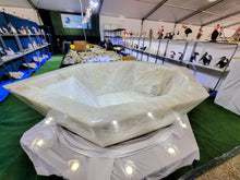 Load image into Gallery viewer, Brazilian Quartz Crystal Bathtub with Drain