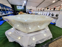 Load image into Gallery viewer, Brazilian Quartz Crystal Bathtub with Drain