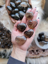Load image into Gallery viewer, High Grade Smokey Quartz Puffy Heart Crystals
