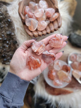 Load image into Gallery viewer, Hematoid Quartz Puffy Heart Crystals