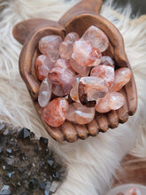 Load image into Gallery viewer, Hematoid Quartz Puffy Heart Crystals