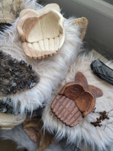 Load image into Gallery viewer, Healing Hands Wooden Offering Bowl