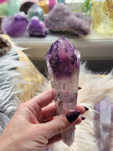 Load image into Gallery viewer, Manifestation Amethyst Crystal Wand