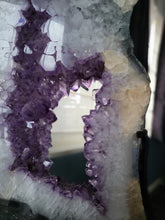 Load image into Gallery viewer, Dreamy Display Amethyst Crystal Portal on Stand