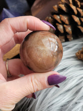 Load image into Gallery viewer, Natural Black Sunstone Gemstone Spheres