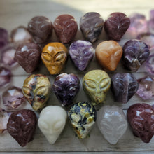 Load image into Gallery viewer, Cosmic Gemstone Crystal Aliens