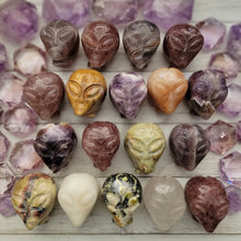 Load image into Gallery viewer, Cosmic Gemstone Crystal Aliens