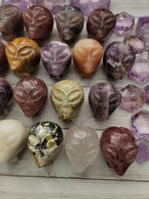 Load image into Gallery viewer, Cosmic Gemstone Crystal Aliens