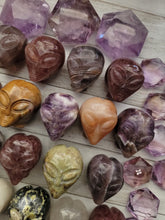 Load image into Gallery viewer, Cosmic Gemstone Crystal Aliens