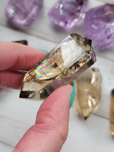 Load image into Gallery viewer, Natural Smokey Quartz "Explosive Rainbow" Crystal Gem Bombs