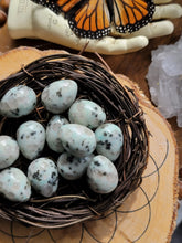 Load image into Gallery viewer, Kiwi Jasper Mini Gemstone Eggs