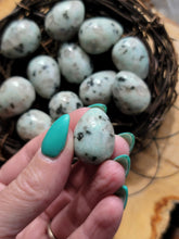 Load image into Gallery viewer, Kiwi Jasper Mini Gemstone Eggs
