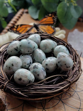 Load image into Gallery viewer, Kiwi Jasper Mini Gemstone Eggs