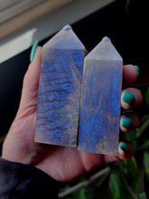 Load image into Gallery viewer, Genuine Belomorite Sunstone Moonstone Towers